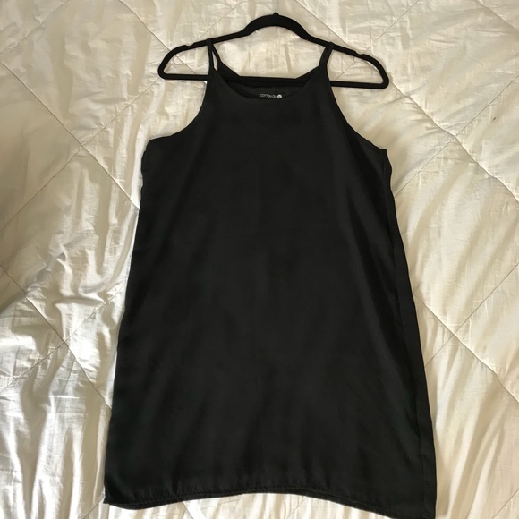 Black Slip Dress - Picture 2 of 4